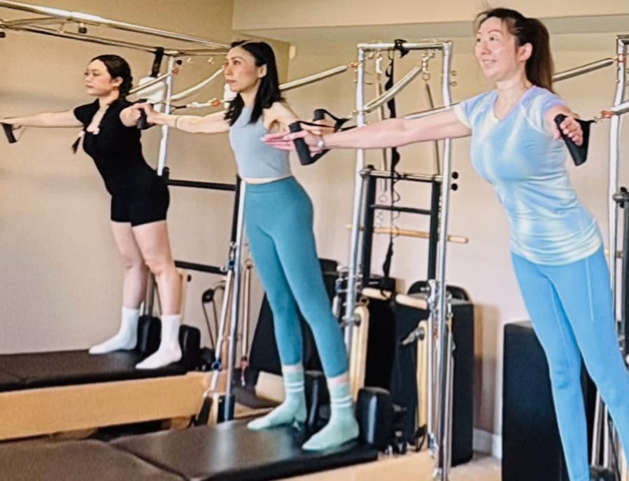 Pilates Tower training demonstration